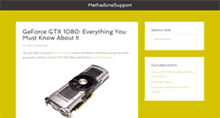 Desktop Screenshot of methadonesupport.org